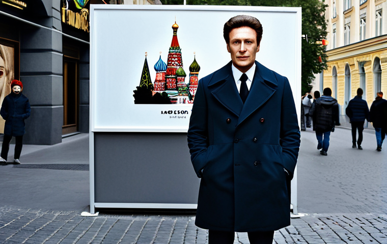 연극배우의 새로운 작품 도전 - The Actor's Transformation**
"A famous theater actor, fully clothed in a stylish, modern outfit (th...