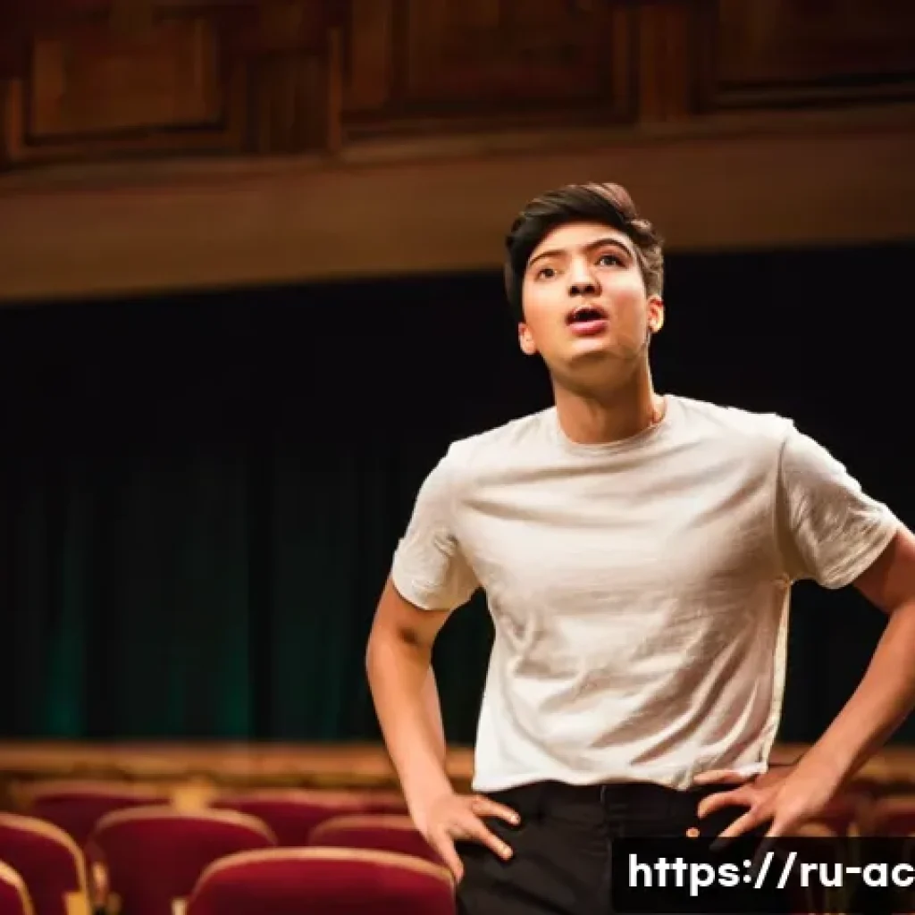 연극배우 실무 준비 과정 - **Prompt 1: The Dedicated Acting Student**
    "A candid, cinematic portrait of a young adult, appro...